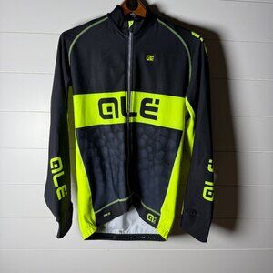 ALE Cycling Jersey PRR Long Sleeve Yellow & Black Sz XXXL